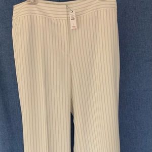Talbots long palazzo pants. New